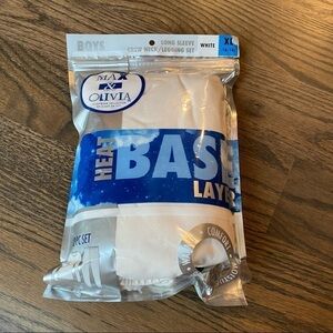 NWT in package Max&Olivia 2 piece base layer sleepwear or thermal wear size XL